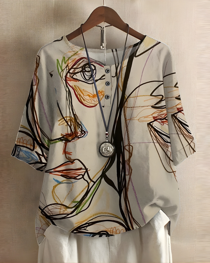 Relaxed Summer Boho Top