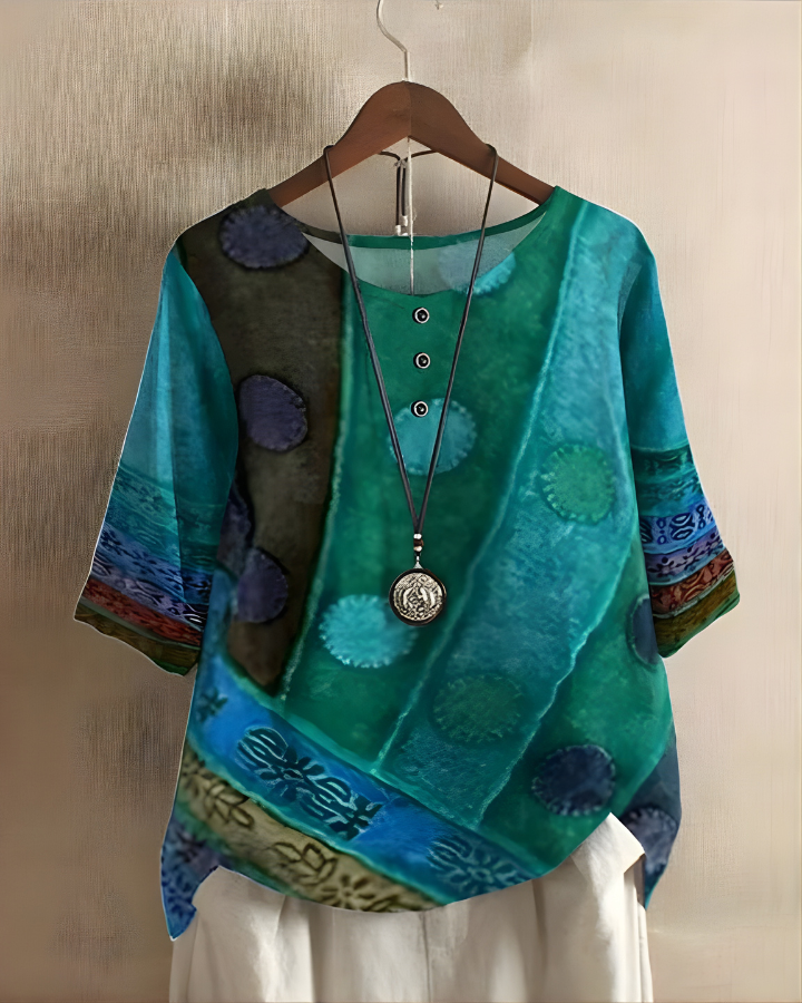 Relaxed Summer Boho Top