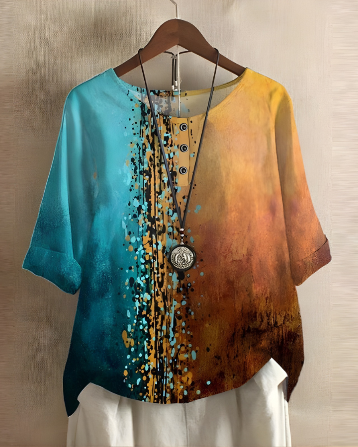 Relaxed Summer Boho Top