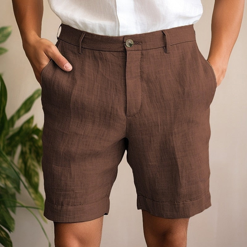 Image of Remy | Men's Flat Front Dress Shorts