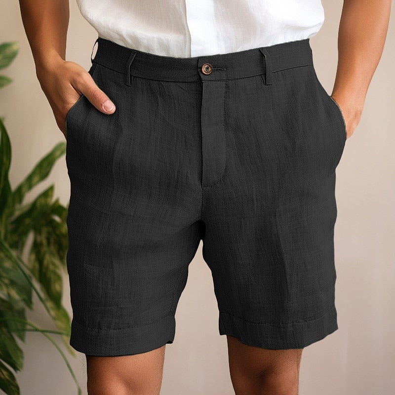 Image of Remy | Men's Flat Front Dress Shorts