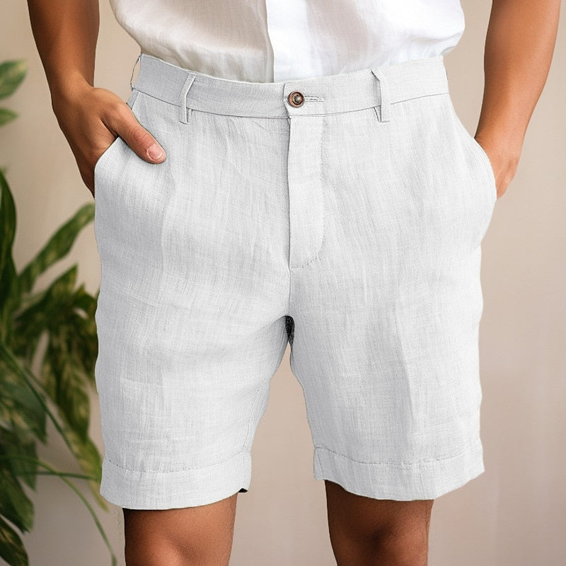 Image of Remy | Men's Flat Front Dress Shorts
