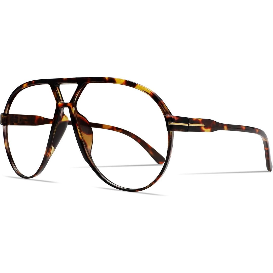 Retro Oversized Aviator Sunglasses