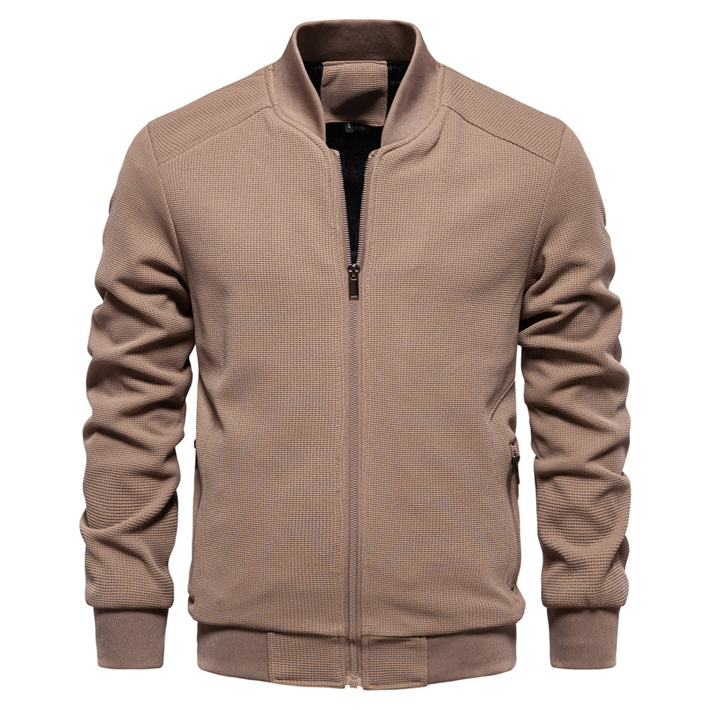 Image of Rhys | Men's Slim-Fit Bomber Jacket
