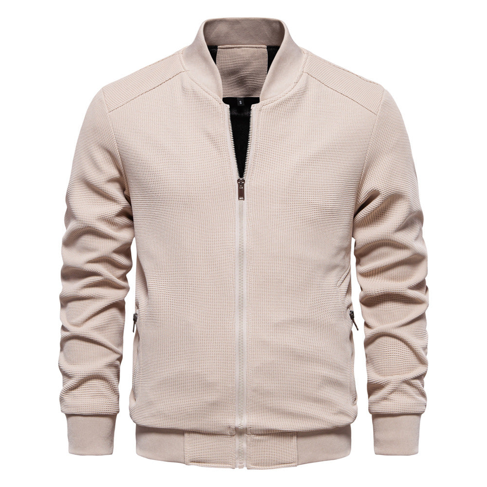 Image of Rhys | Men's Slim-Fit Bomber Jacket