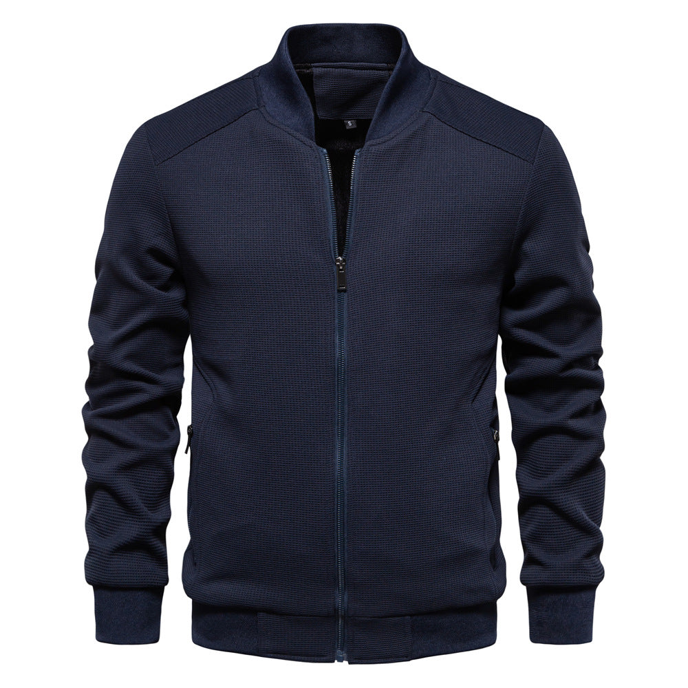 Image of Rhys | Men's Slim-Fit Bomber Jacket