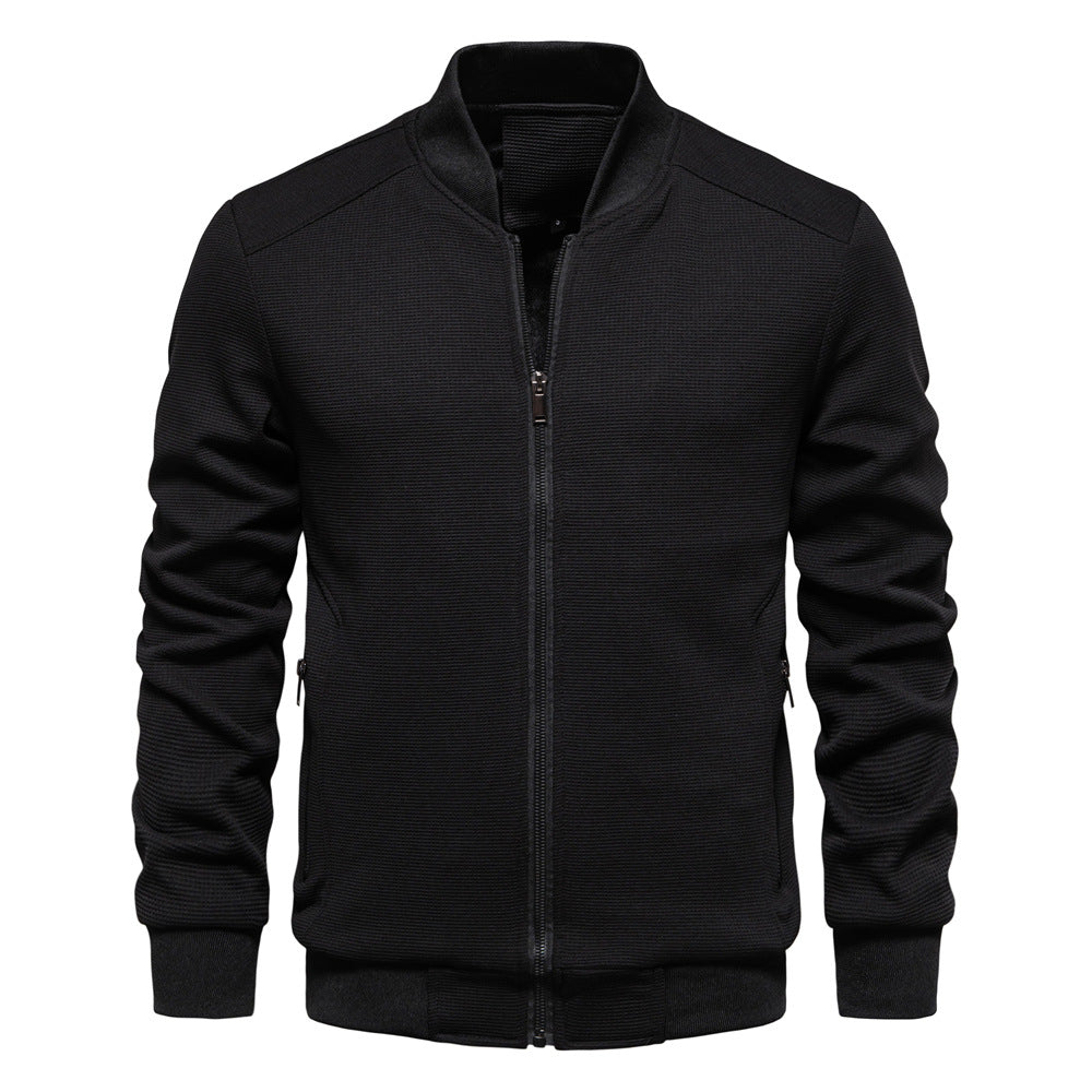 Image of Rhys | Men's Slim-Fit Bomber Jacket