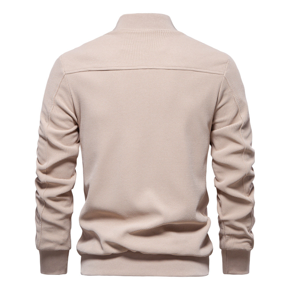 Image of Rhys | Men's Slim-Fit Bomber Jacket