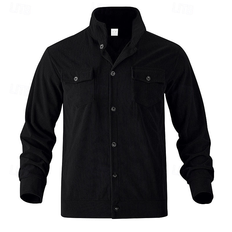Ribbed Utility Jacket