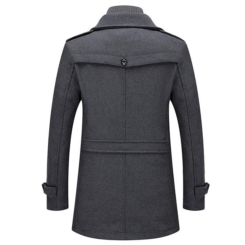 Image of Robbie | Men's Double-Breasted Pea Coat
