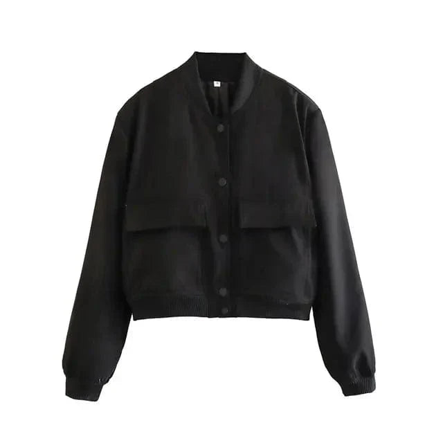Image of Robin | Women's Cropped Bomber Jacket