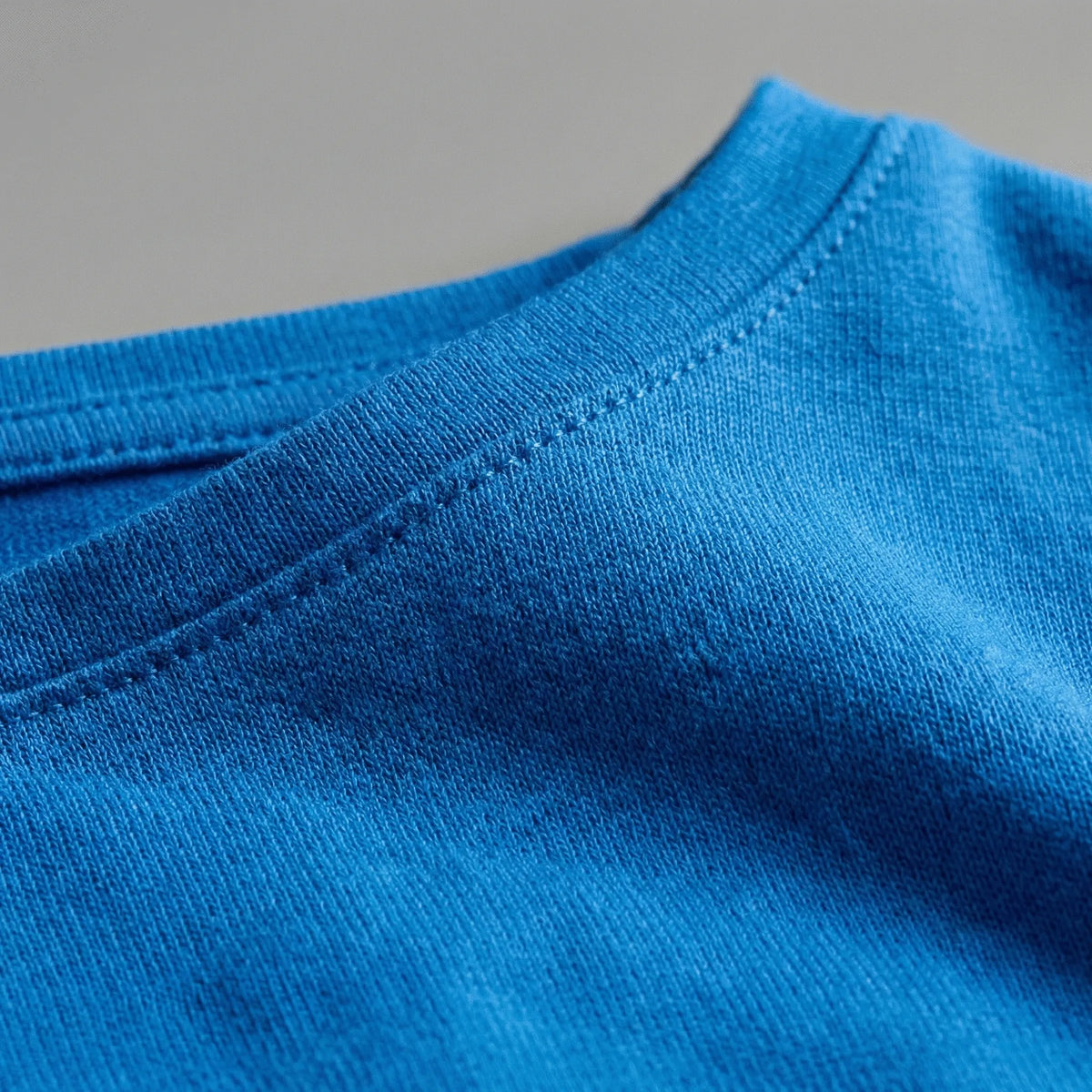 Round-Neck Top with 3/4 Length Sleeves