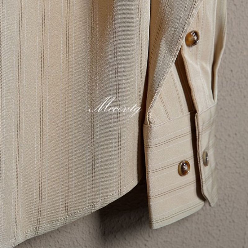 Image of Ruben | Men's Long Sleeve Striped Shirt
