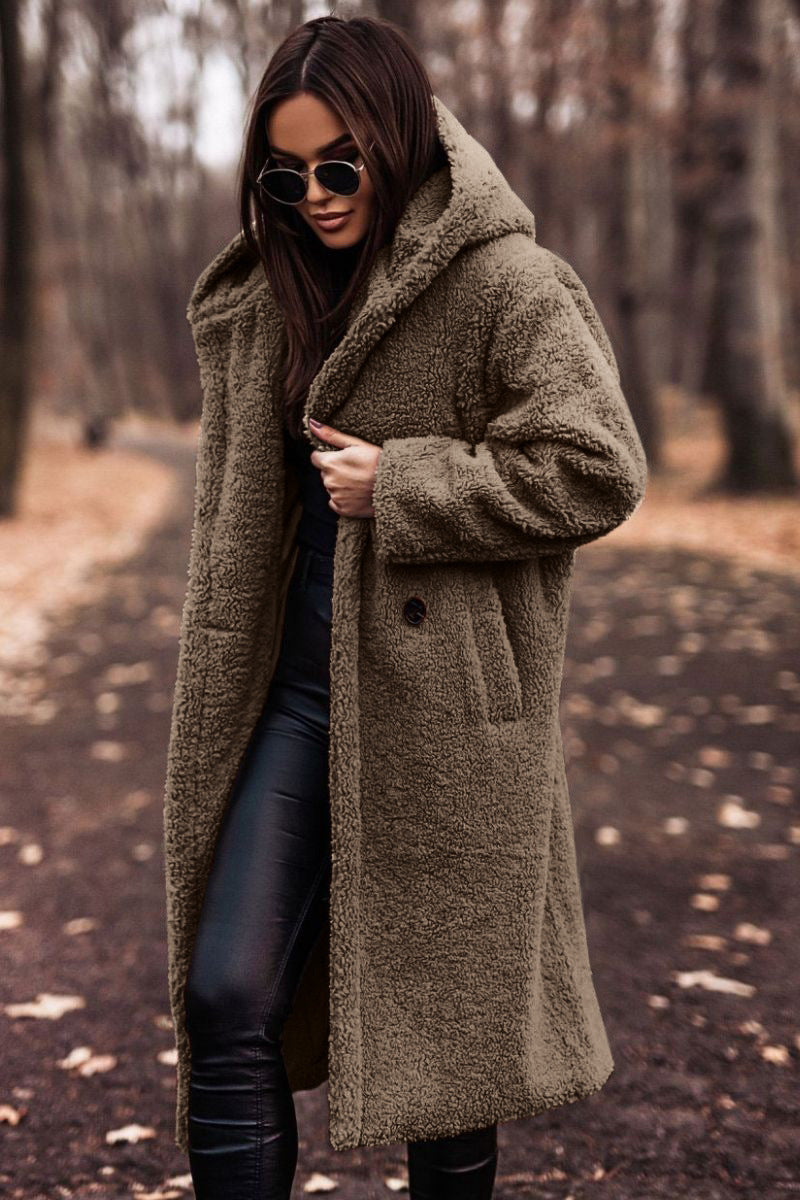 Image of Ruby | Women's Hooded Teddy Coat