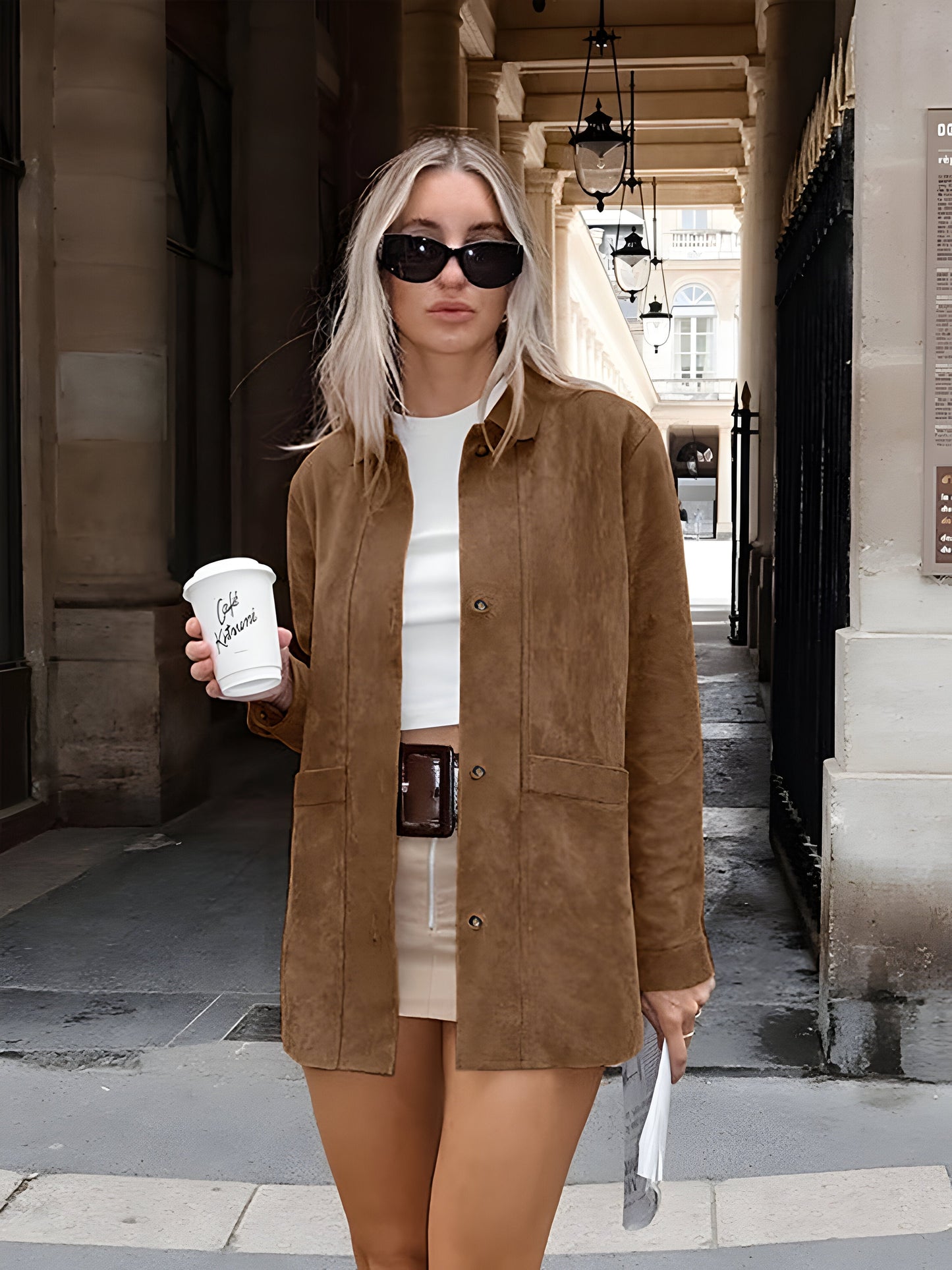 Image of Sabrina | Women's Button-Down Jacket