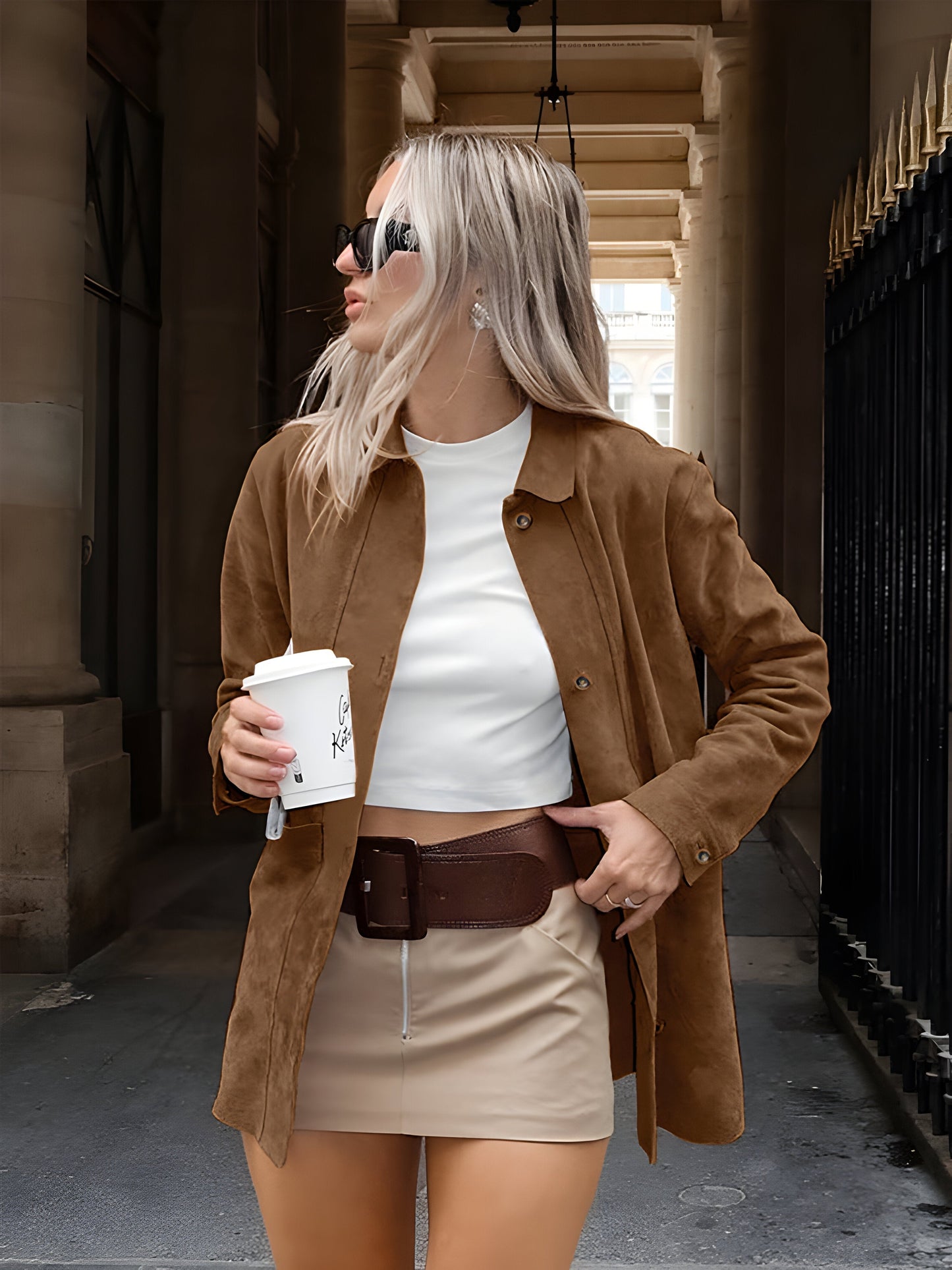 Image of Sabrina | Women's Button-Down Jacket