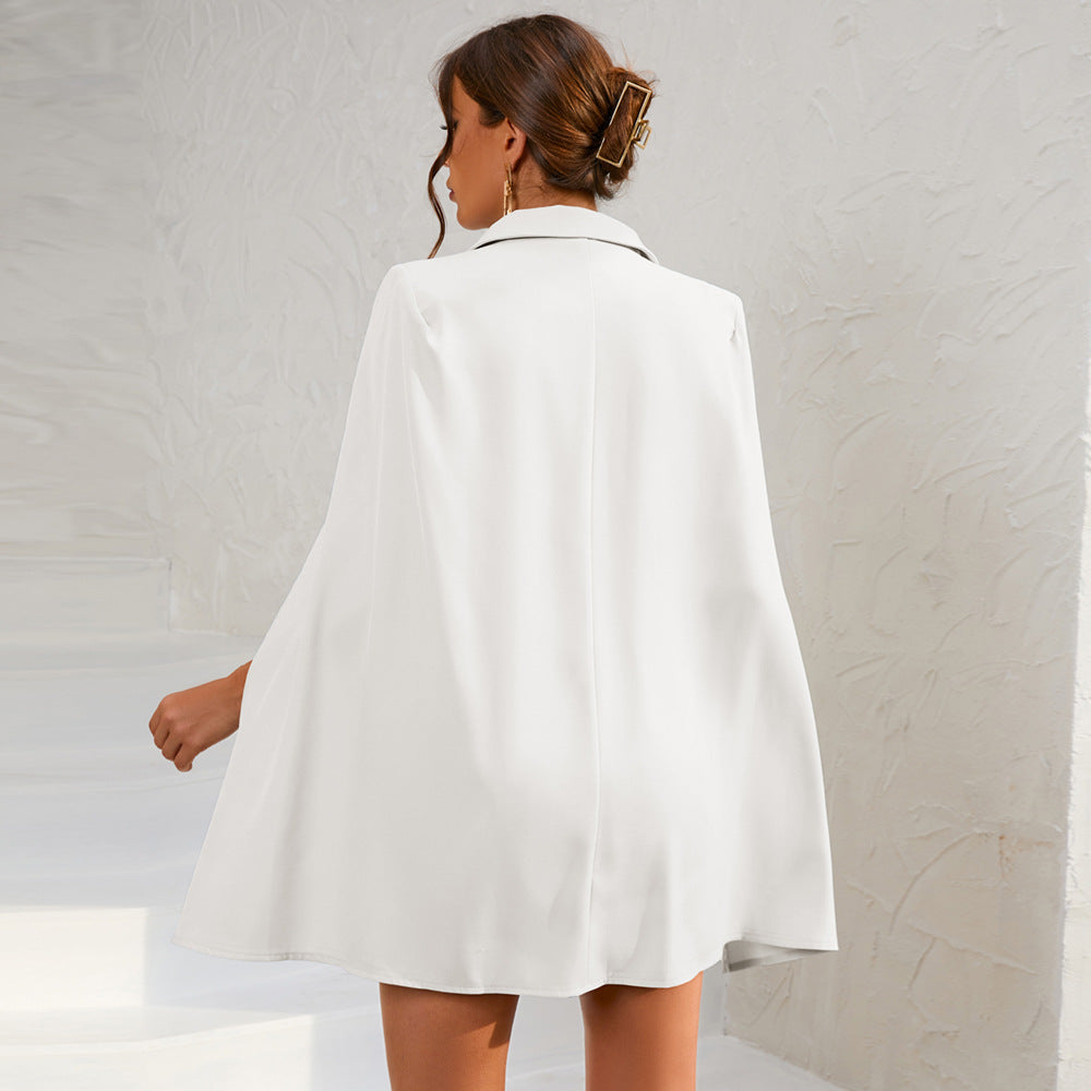 Image of Sage | Women's Double-Breasted Blazer Mini Dress