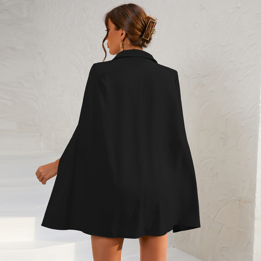 Image of Sage | Women's Double-Breasted Blazer Mini Dress