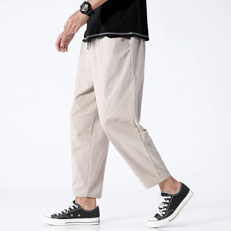Image of Samuel | Men's Cropped Drawstring Pants