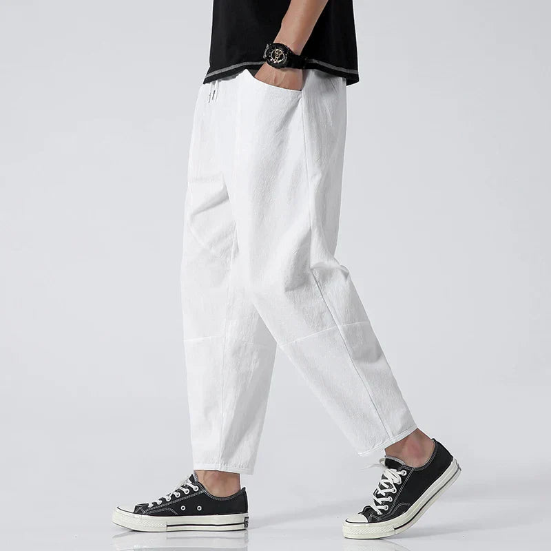 Image of Samuel | Men's Cropped Drawstring Pants