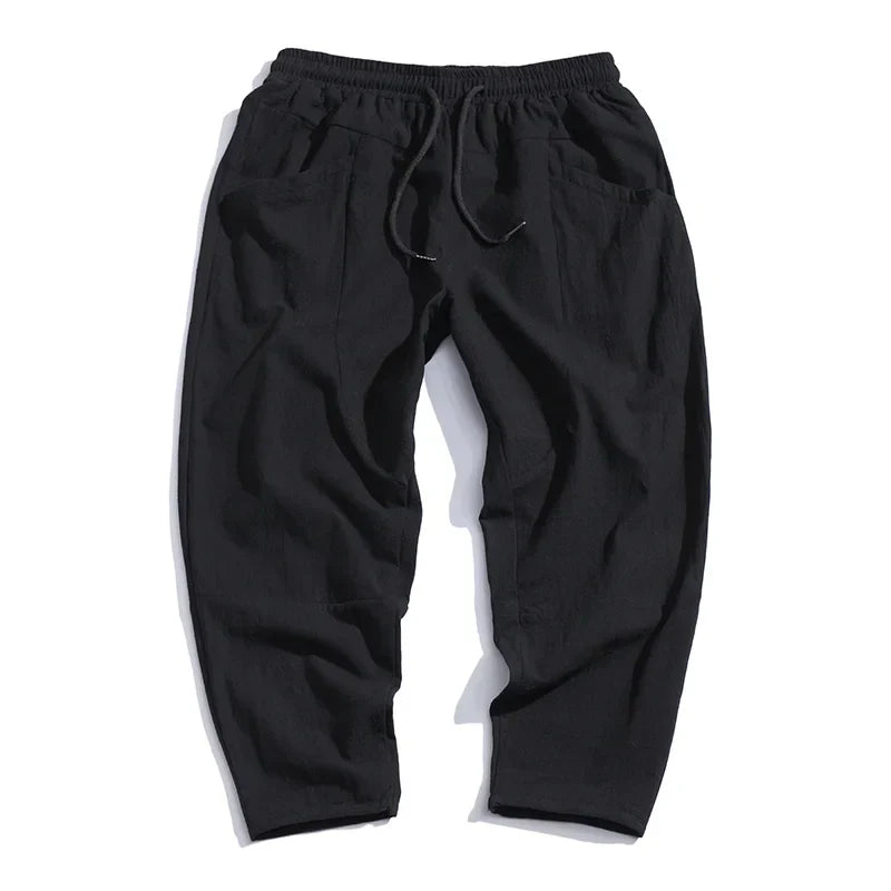 Image of Samuel | Men's Cropped Drawstring Pants