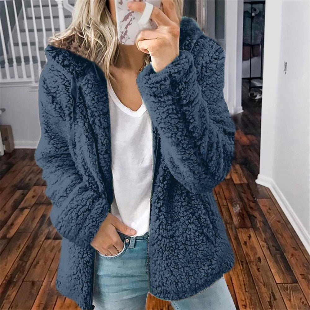 Image of Sandy | Women's Hooded Fleece Jacket