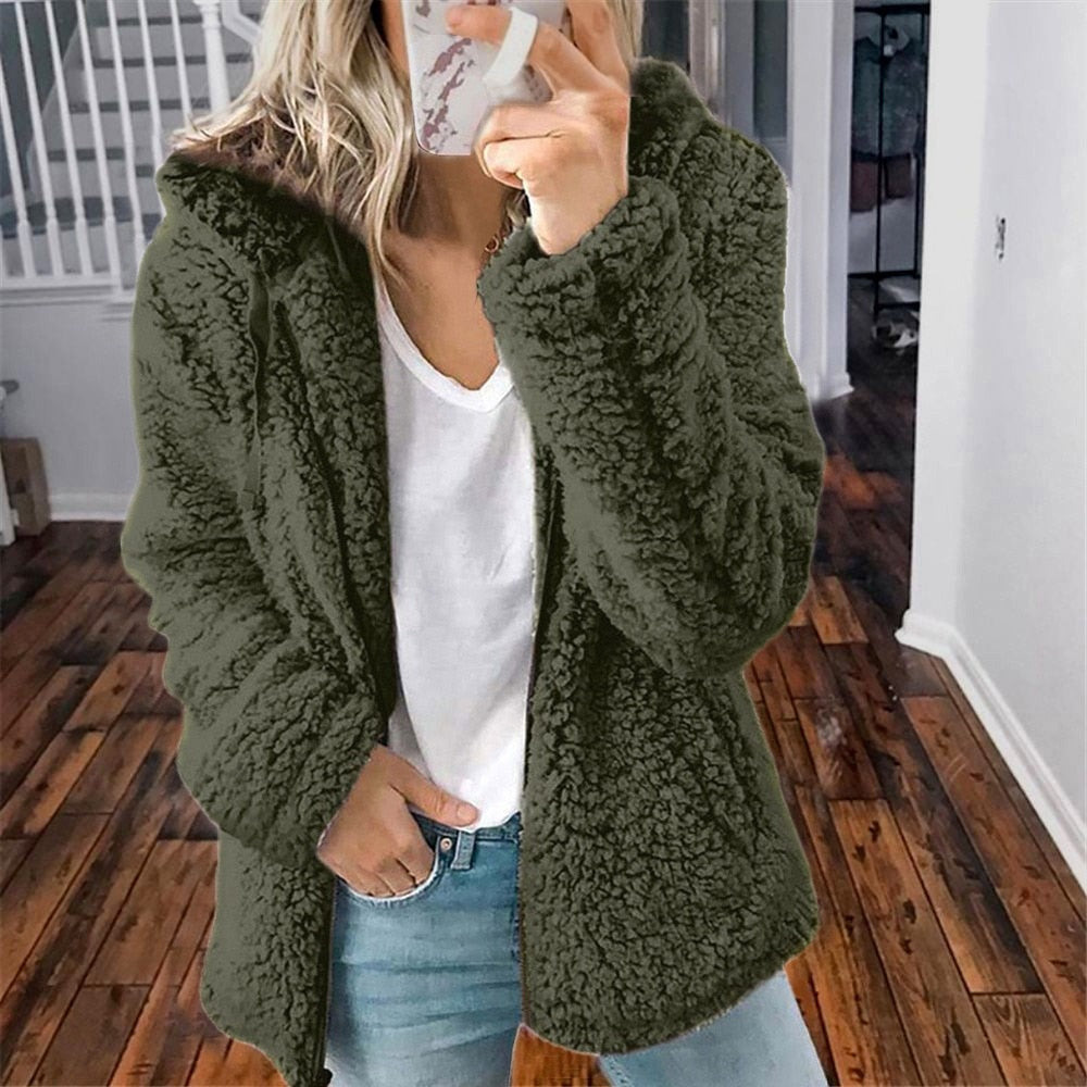 Image of Sandy | Women's Hooded Fleece Jacket