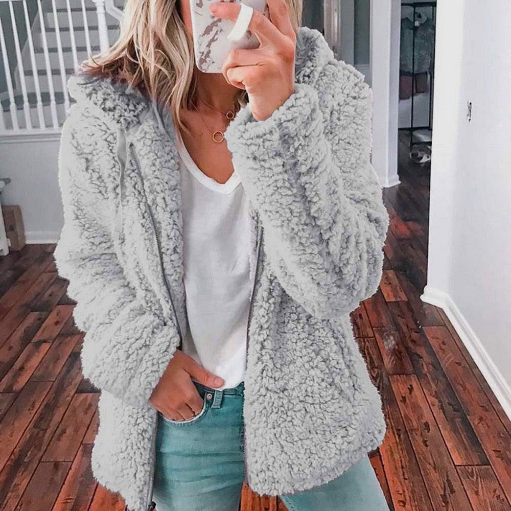 Image of Sandy | Women's Hooded Fleece Jacket