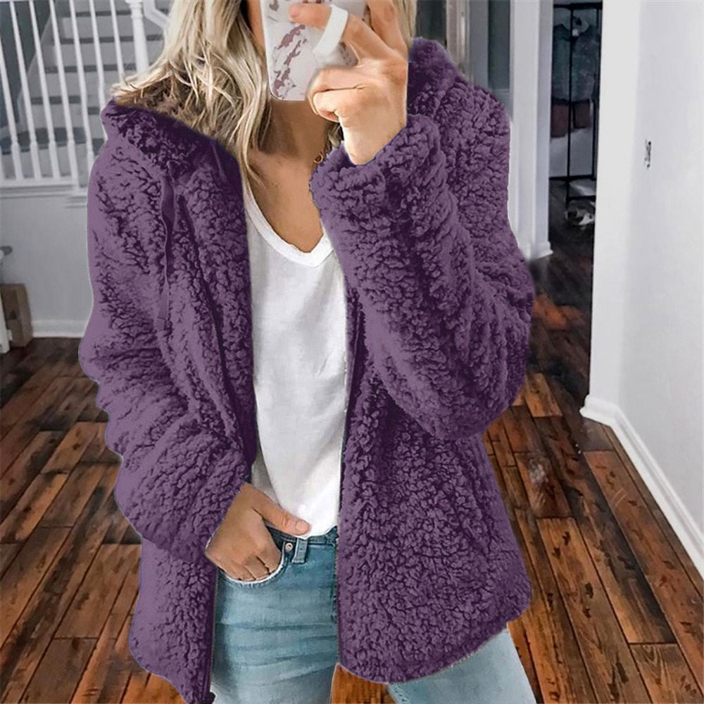 Image of Sandy | Women's Hooded Fleece Jacket