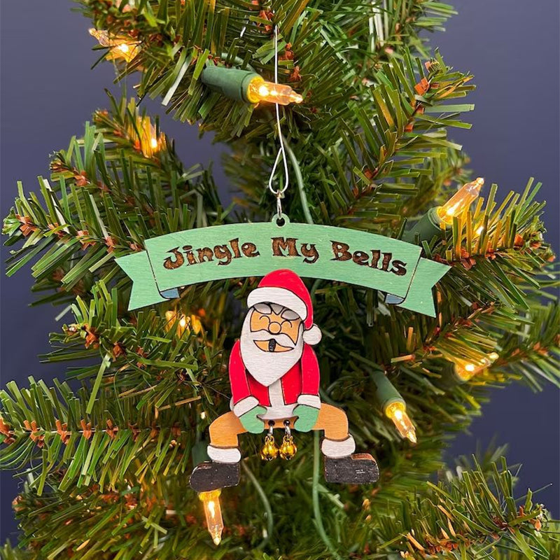 Santa Claus Bell Ornament