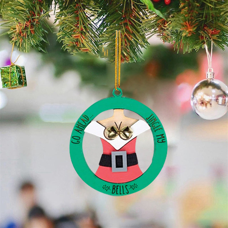 Santa Claus Bell Ornament