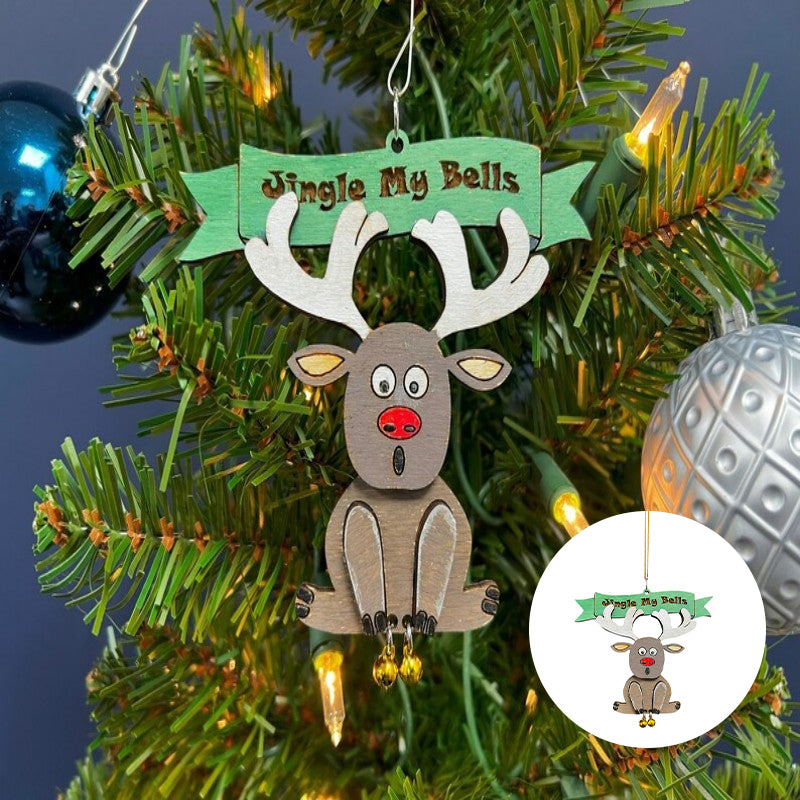 Santa Claus Bell Ornament
