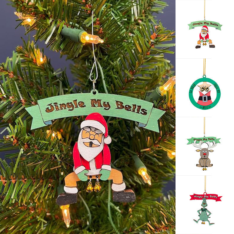 Santa Claus Bell Ornament