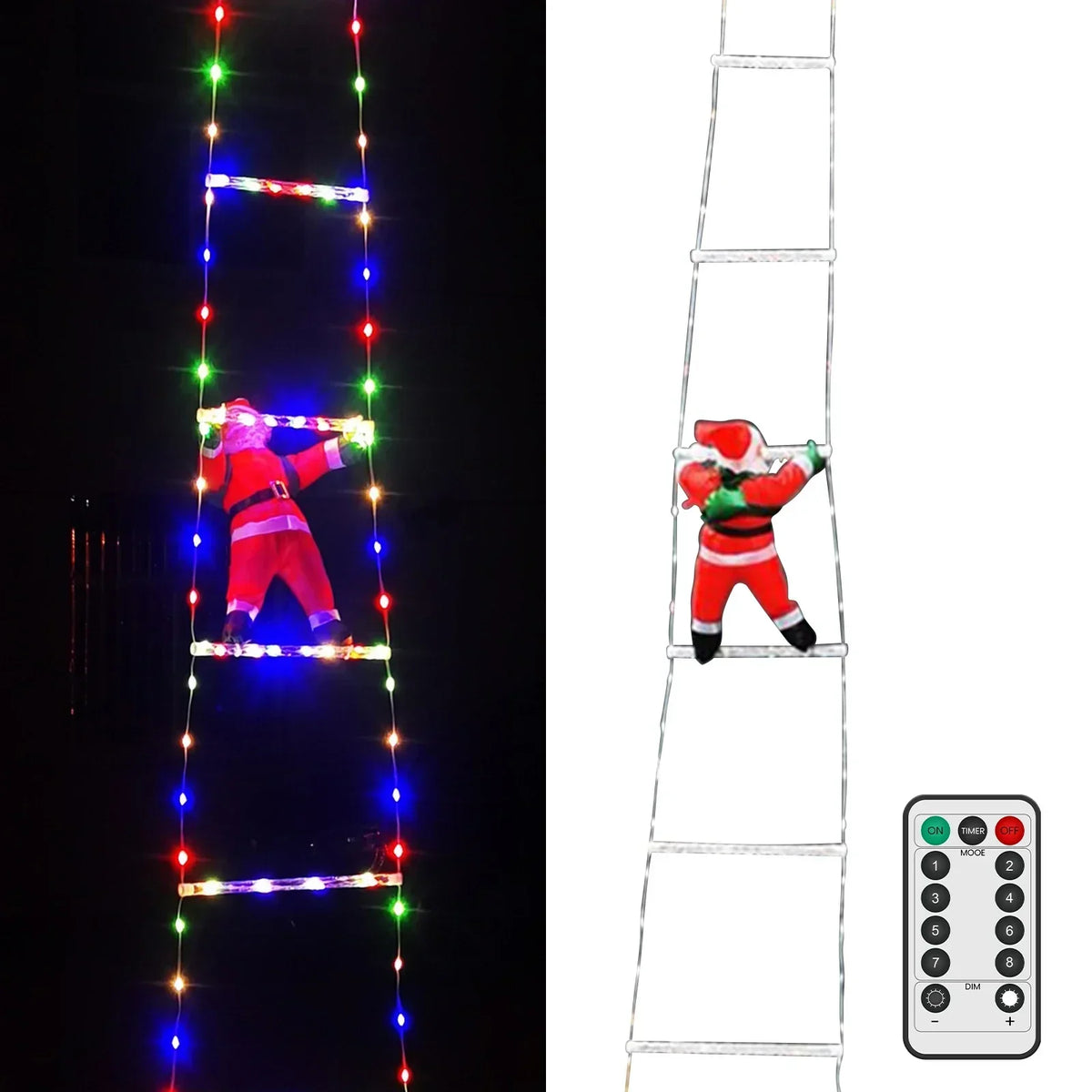 Santa Claus String Lights