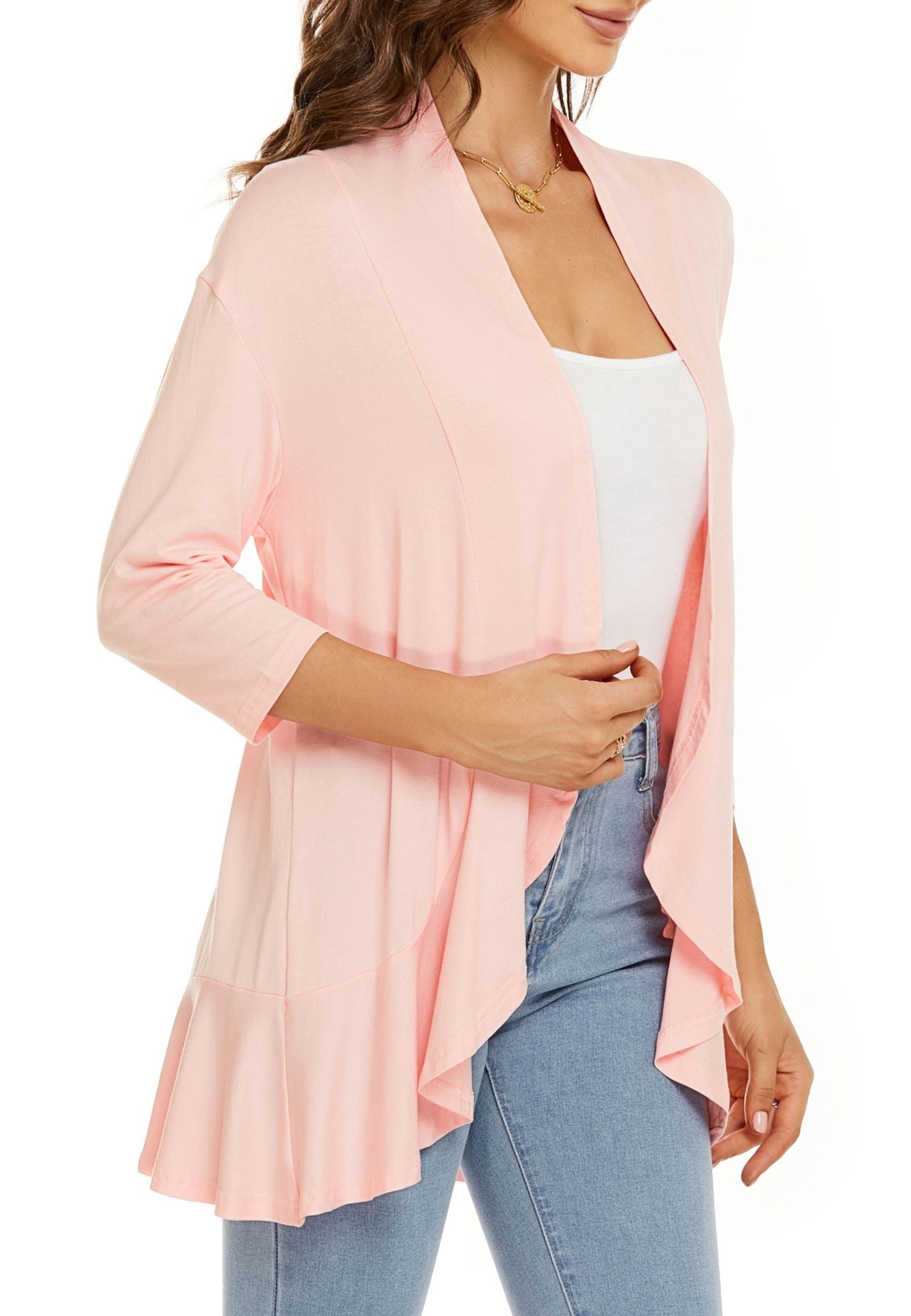 Image of Savannah | Women's Open Front Draped Cardigan