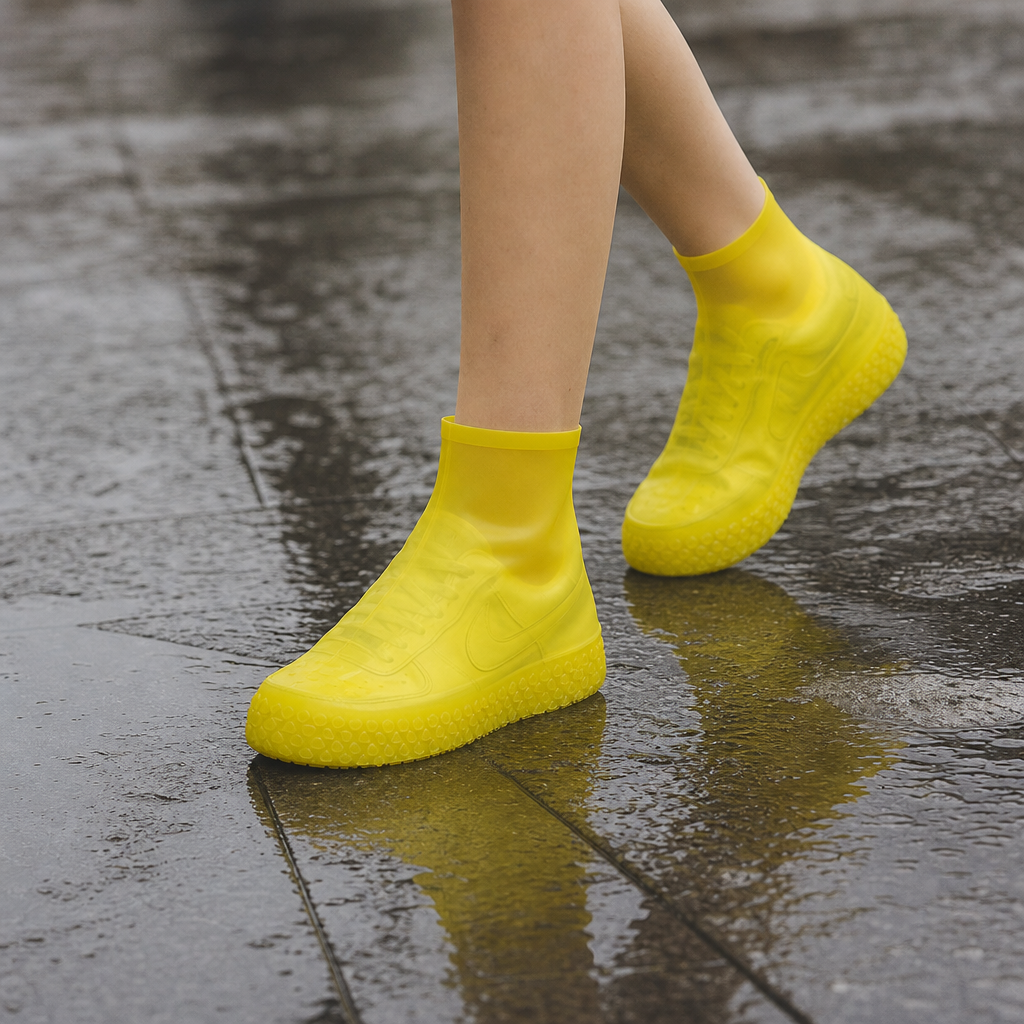 Seamless Stretch Silicone Waterproof Shoe Covers