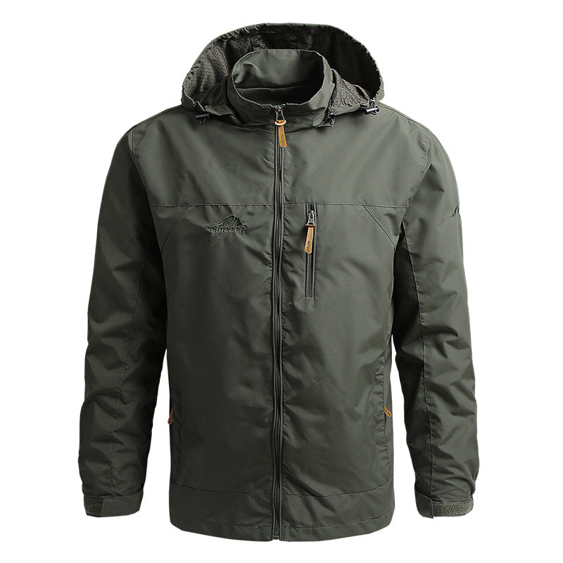 Image of Seth | Men's Hooded Full Zip Jacket