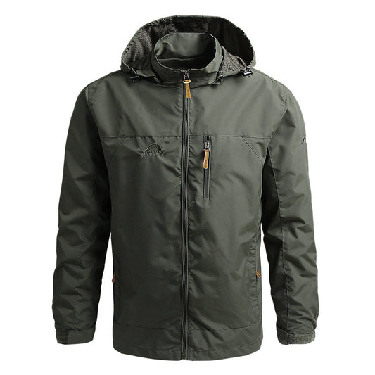 Image of Seth | Men's Hooded Full Zip Jacket