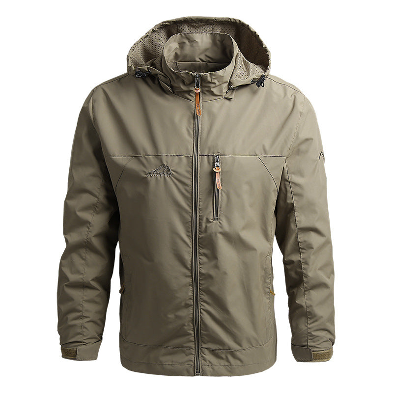 Image of Seth | Men's Hooded Full Zip Jacket