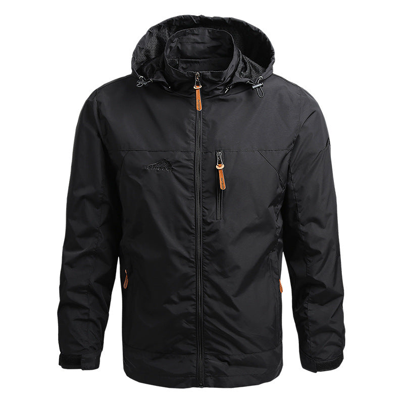 Image of Seth | Men's Hooded Full Zip Jacket