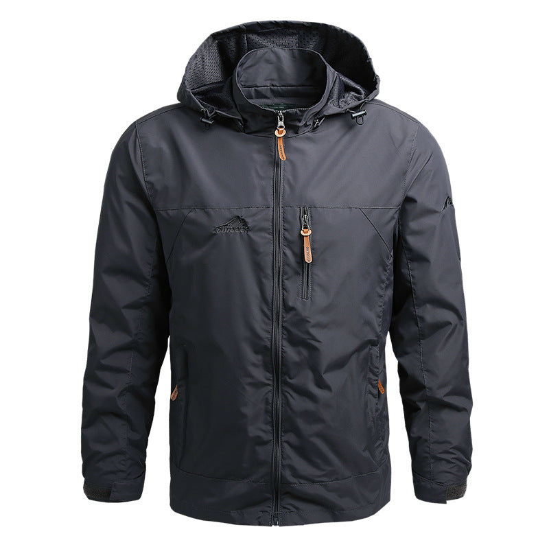 Image of Seth | Men's Hooded Full Zip Jacket