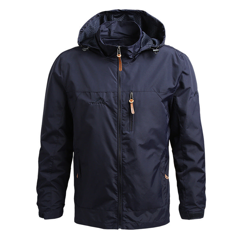 Image of Seth | Men's Hooded Full Zip Jacket