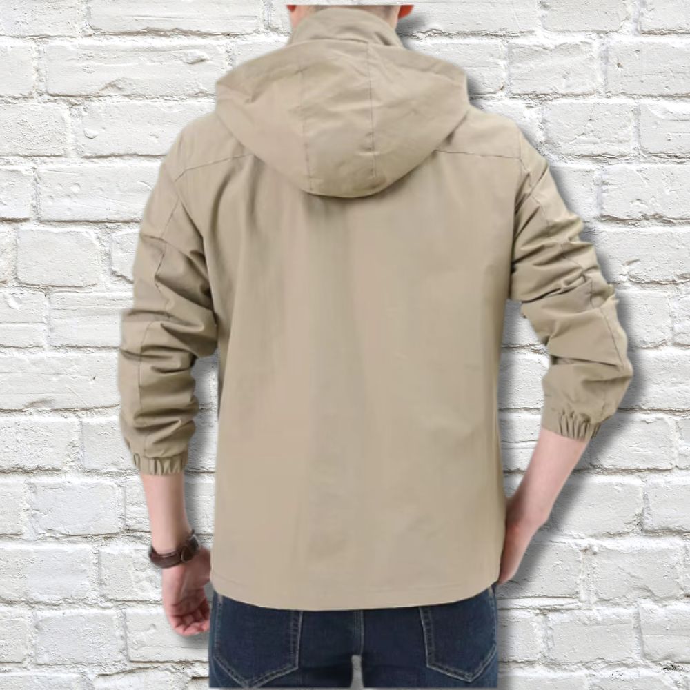 Image of Seth | Men's Hooded Full Zip Jacket