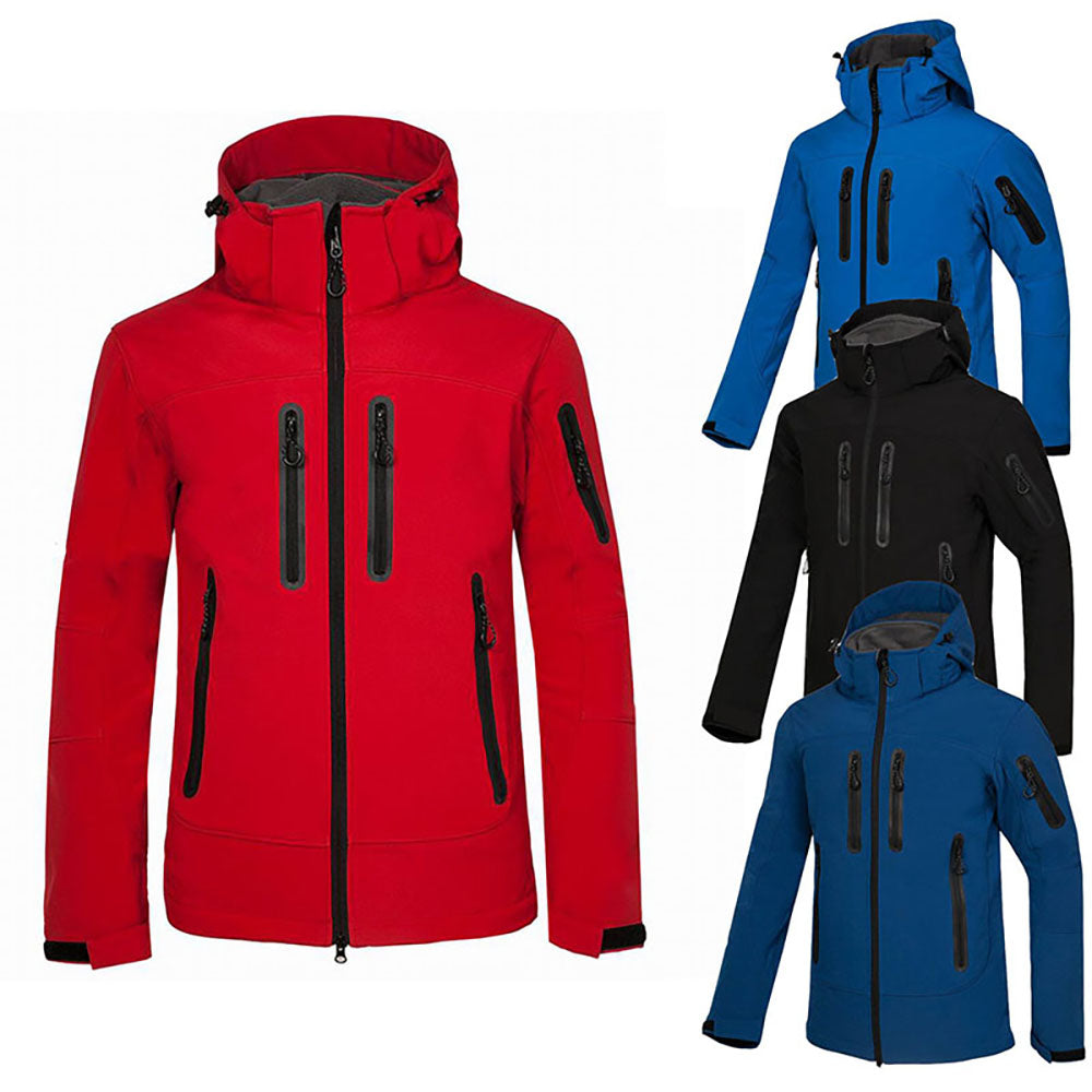 Image of Shane | Men's Full Zip Hooded Jacket