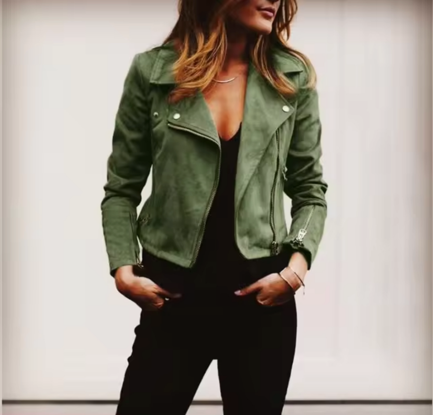 Image of Shannon | Women's Biker Short Jacket
