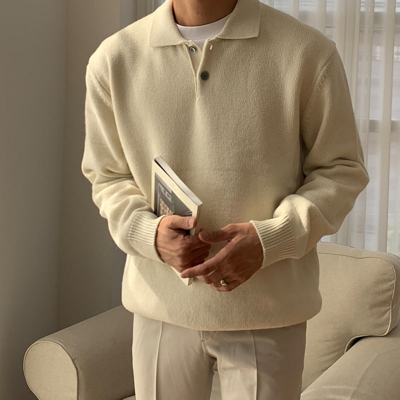 Image of Simon | Men's Button Sweater