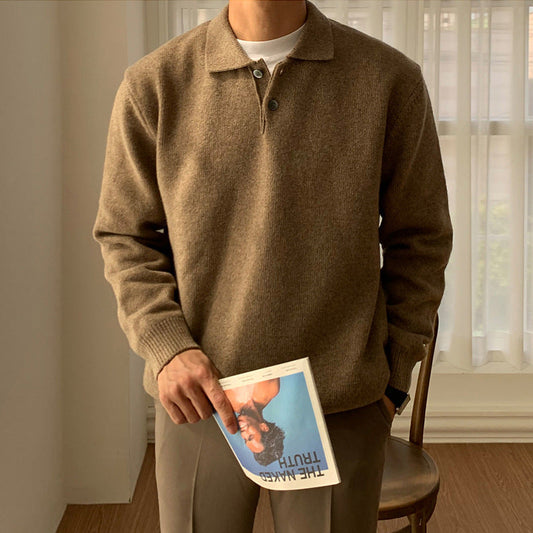 Image of Simon | Men's Button Sweater