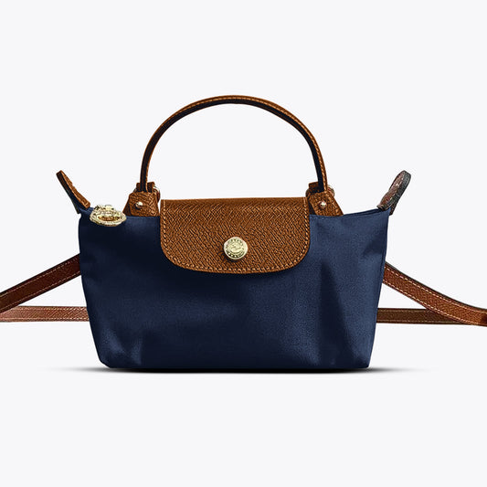 Small shoulder bag with strap