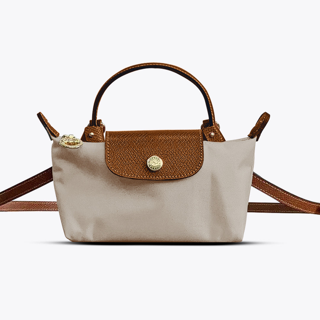 Small shoulder bag with strap