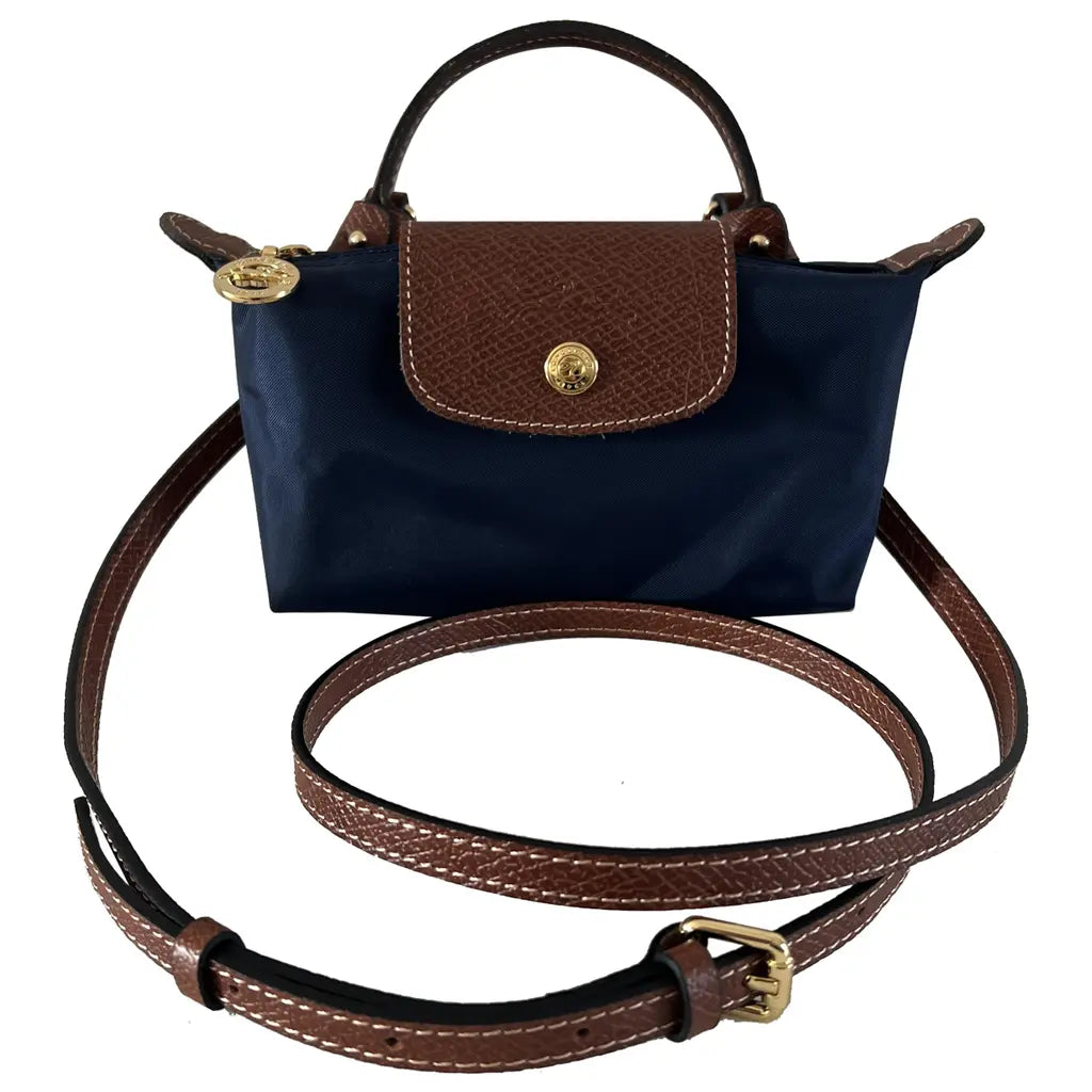 Small shoulder bag with strap